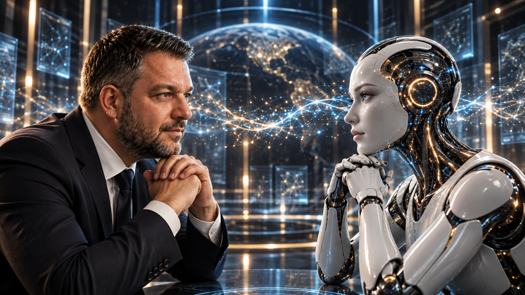 Димитър Тодоров в диалог с интелигентна AI система